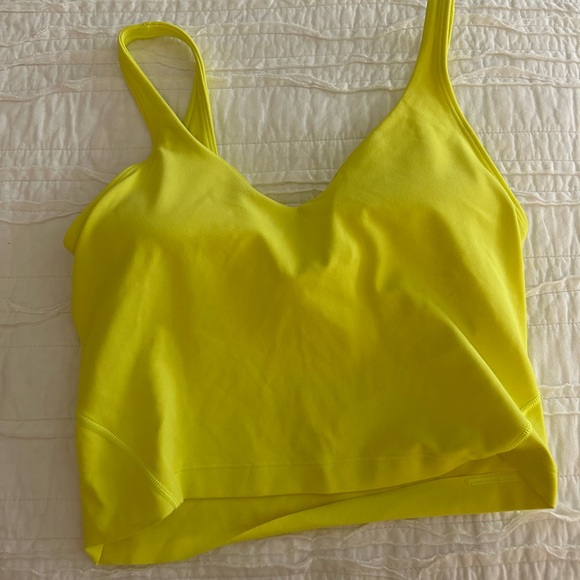 Lululemon align tank top neon size 6 - Picture 3 of 4